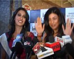 Sushmita Sen Press Confrence With Himangini Singh Yadu-05