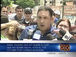 Pablo Pérez propone que realicen dos referéndums el 7-O