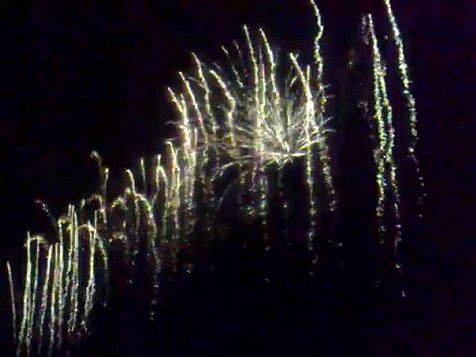 Feu d'artifice 14 juillet 2012 Carré de soie