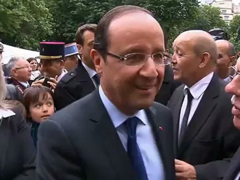 Cérémonie en hommage aux blessés et morts en opération