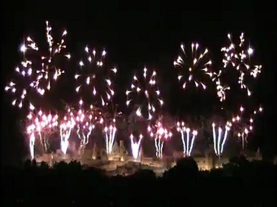 Feu d'artifice de Carcassonne 2012