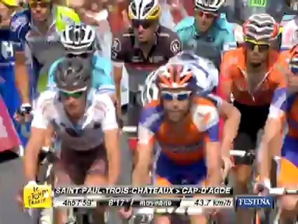 CAP D'AGDE - 2012 - TOUR DE FRANCE 2012 - ARRIVEE AU CAP D'AGDE - Samedi 14 juillet - Étape 13 - 217km Saint-Paul-Trois-Châteaux / Le Cap d'Agde