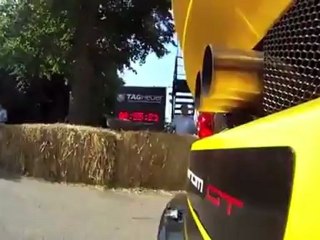Venom GT Hız Goodwood Festival'inde Yangın Çekimi