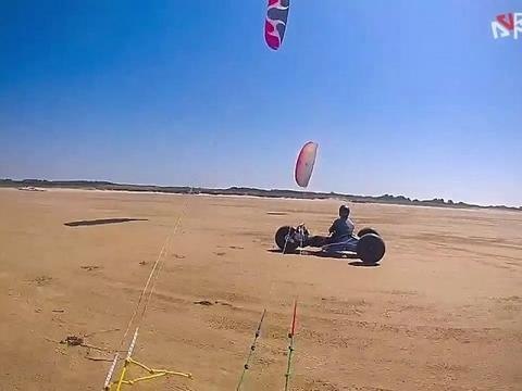 Xtrem Trip Video Contest - Buggy Kite at The Sunrise