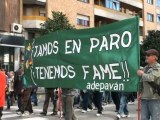 Manifestación del 1 de mayo 2012 en Gijón, Asturias