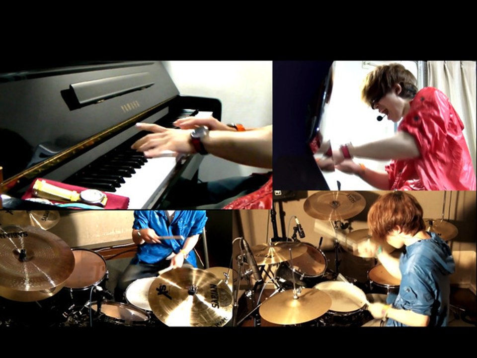 Panda Hero - Piano et la Batterie de couvrir