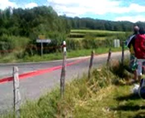 Rallye Cote Chalonnaise 2012: Passage de Christophe Vaison