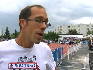 Yohann Diniz pour l'organisation de championnats de France élite à Reims