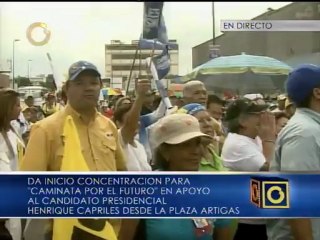Richard Blanco: Caracas dará el mayor número de votos para convertir a Capriles en Presidente