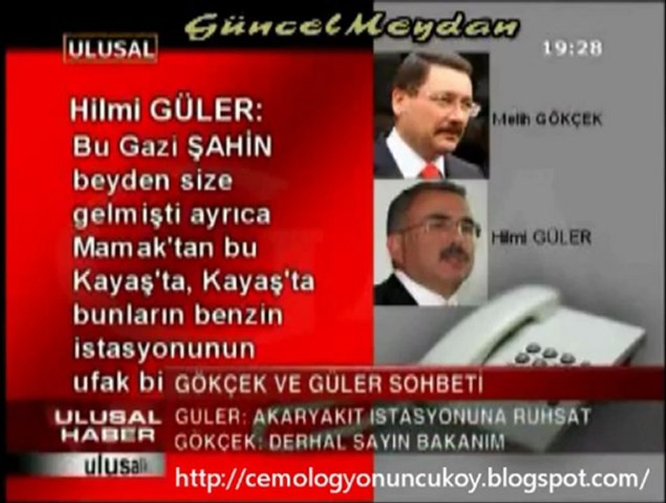 Melih Gökçek ve AKP yolsuzlukları ses kayıtları
