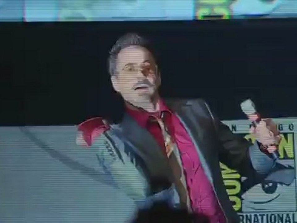 Comic Con; presentacion de Iron man 3