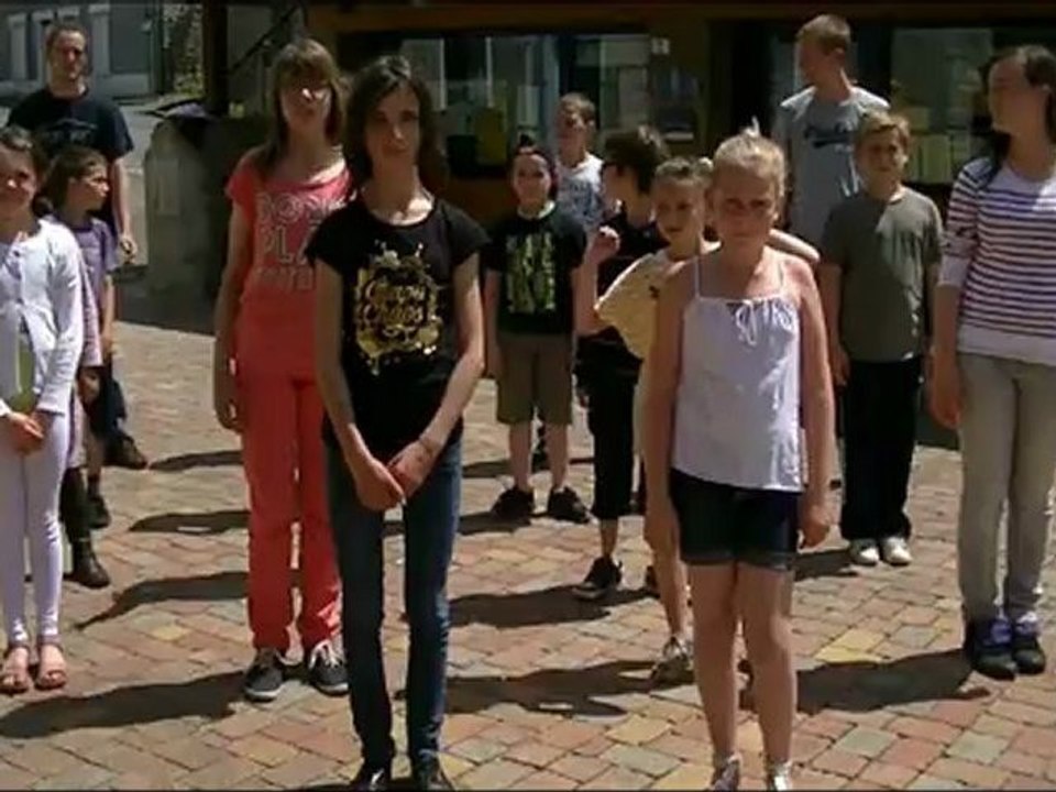 Entraînement chorégraphie LIPDUB 2012 Cyber-base Bréhand-Gouëssant