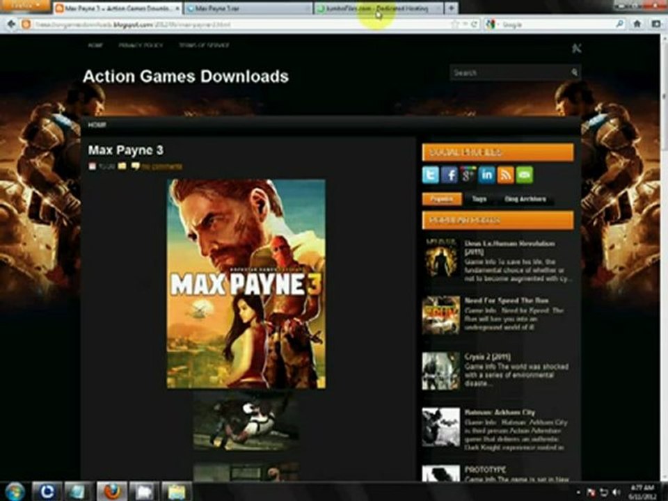MAX PAYNE 3 RELOADED PATCH / UPDATE + CRACK 1.0.0.28