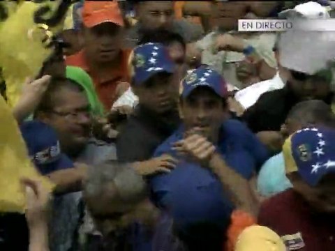 Capriles encabeza Gran marcha por el progreso de Caracas