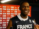 Réaction Kevin Seraphin, France-Espagne, Paris- 15 juillet