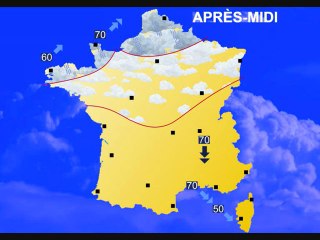 Météo 16 juillet 2012: Assez ensoleillé et chaud, avant les orages !