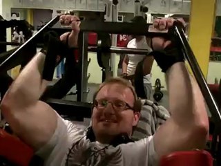 Deniss "Slonia" Back Training, bulking period, June 2012