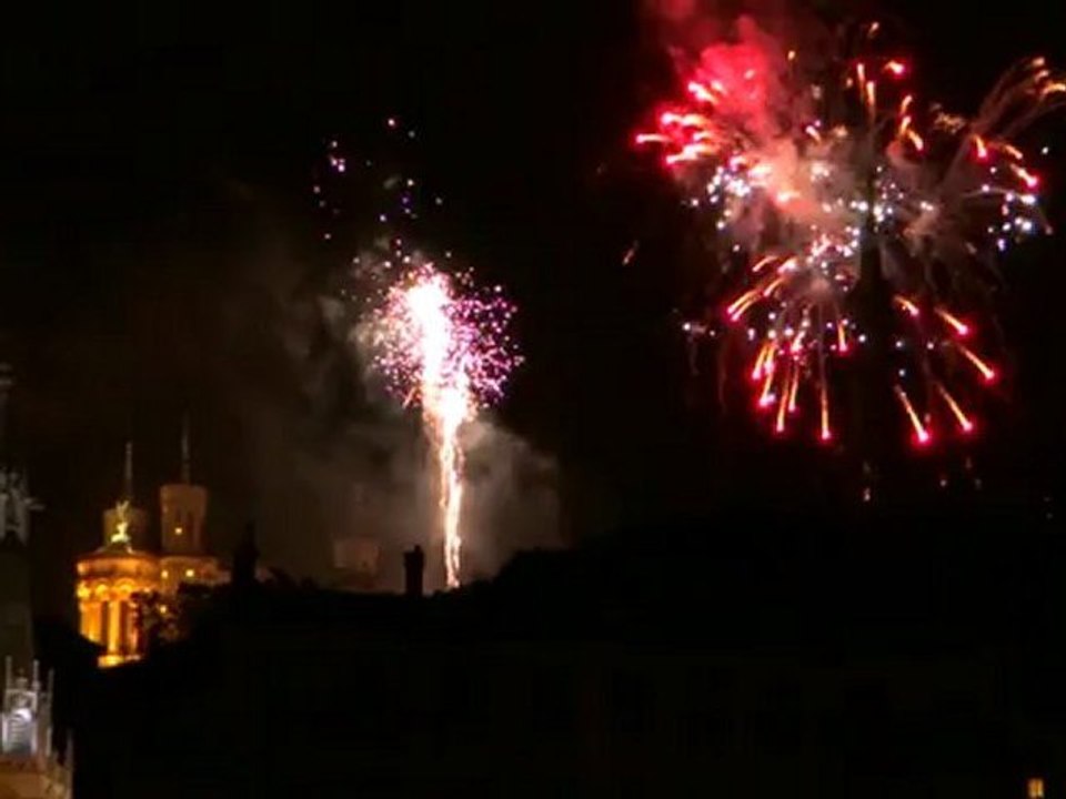 Feu d'artifice 2012 Lyon