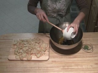 Warm Potato Salad with Garlic and Black Olive Dressing part 4