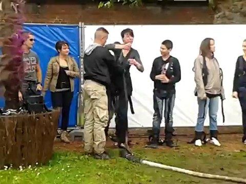 mon saut à l'elastique ( tourcoing plage - le15/07/2012 )
