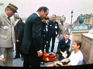 "Mon 14 juillet 20123 : La compassion du Président (Source A2)