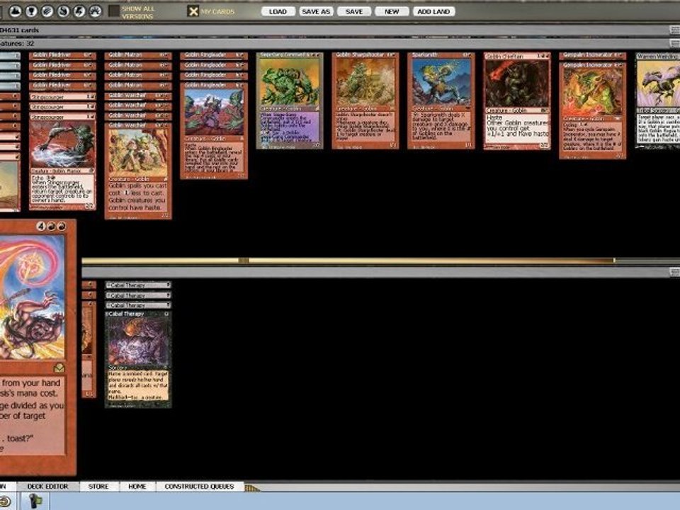 MTG - Legacy - Gob Rb Présentation