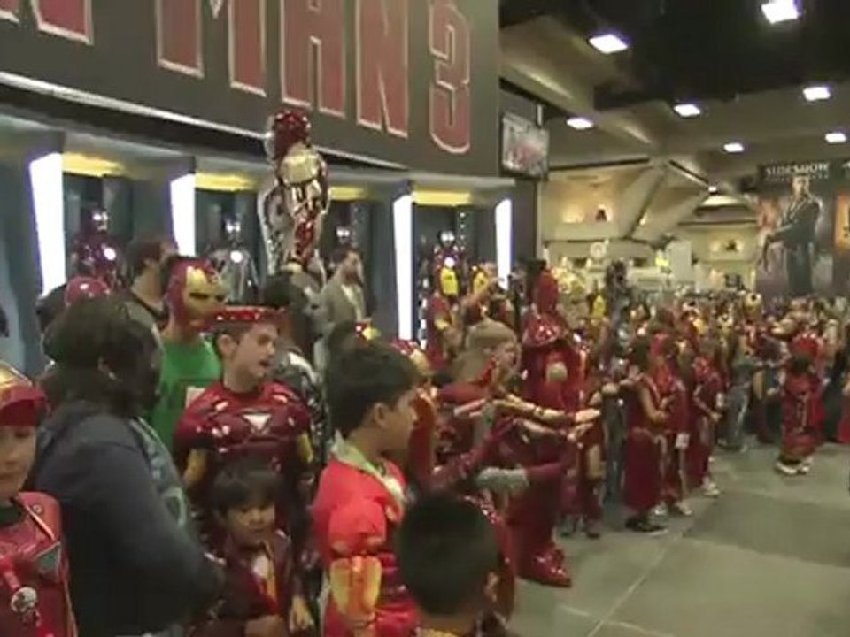 Robert Downey Jr. for Iron Man 3 - San Diego Comic-Con