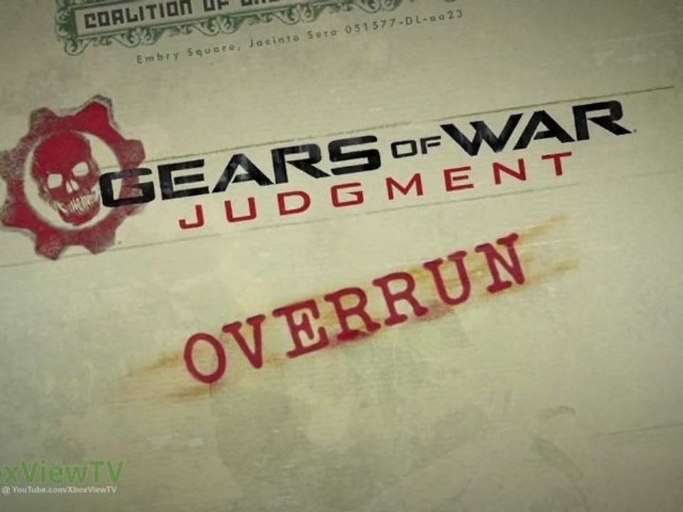 GEARS of WAR Judgment | "OverRun Tutorial" Gameplay Features (Comic-Con 2012) | HD