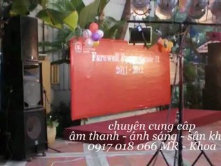 Cho thuê âm thanh hội chợ giá rẽ  0917 018 066 MR KHOA  6=1