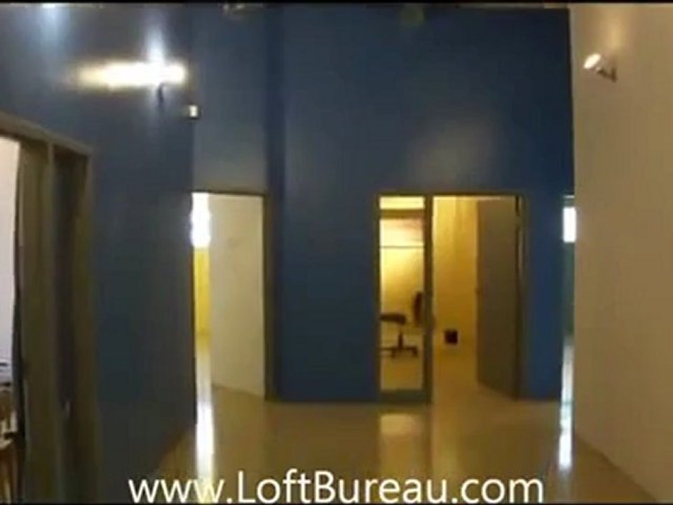 Notre visite bureau style loft Griffintown murs de brique 5000 pc - 12