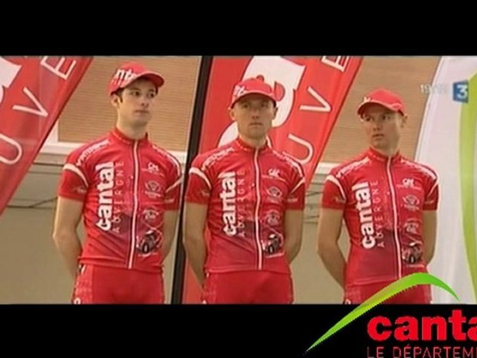 L'équipe Cycliste Cantal Auvergne
