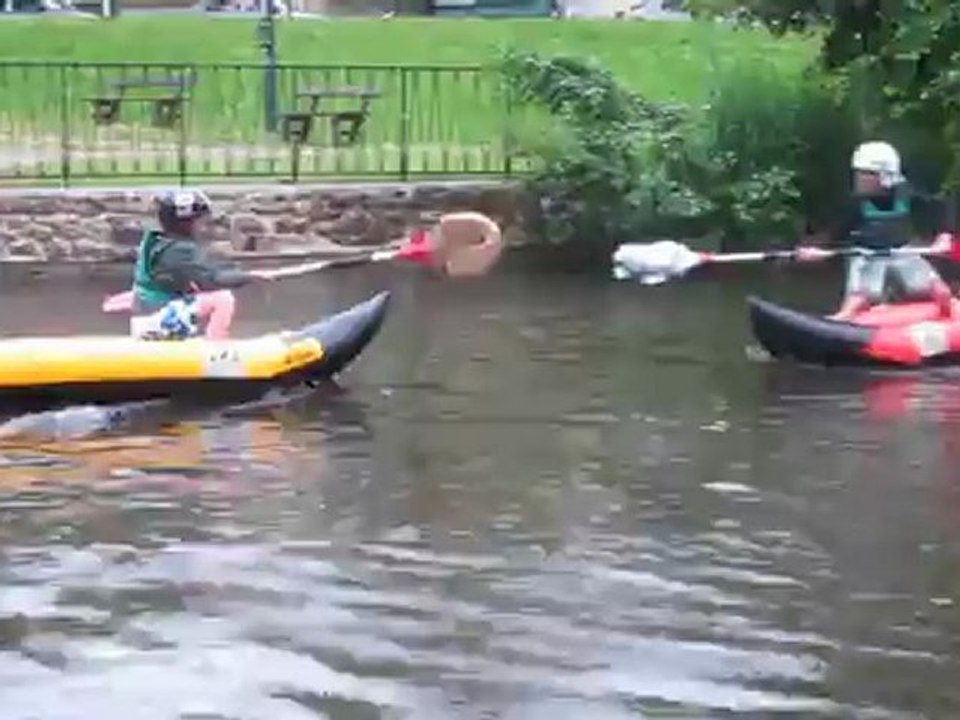activité kayak à sports vacances le 13 juillet 2012