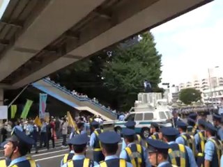 ７・１６　「さようなら原発１０万人集会」周辺の様子