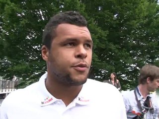 Interview de Jo-Wilfried Tsonga