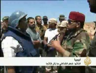 مع الثوار في طريقهم إلى سرت