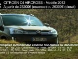 Citroen C4 Aircross - Fiche technique France