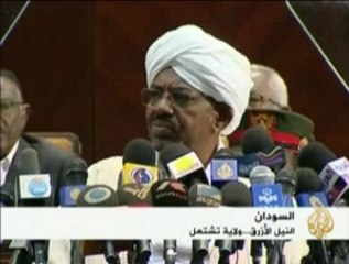 البشير يعلن حالة الطوارىء في ولاية النيل الأزرق