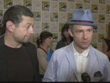 The Hobbit: Martin Freeman and Andy Serkis interviews