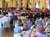 800 militaires reçus à l'Hôtel de Ville de Paris à l'occasion du 14 juillet