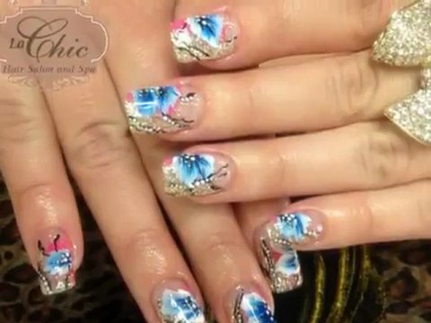 Calgary Nail Design - La Chic Hair Salon & SPA, Calgary (403) 873-2117