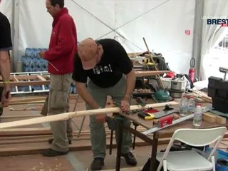 Les Tonnerres de Brest 2012 : L'uniak, le kayak nordique