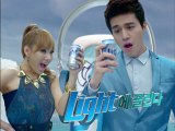 CL (2NE1) & LEE DONG WOOK  이동욱 CASS Light CF [HD]