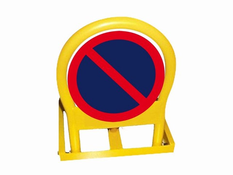 Barrière de parking pliante avec pied central : Autoselect