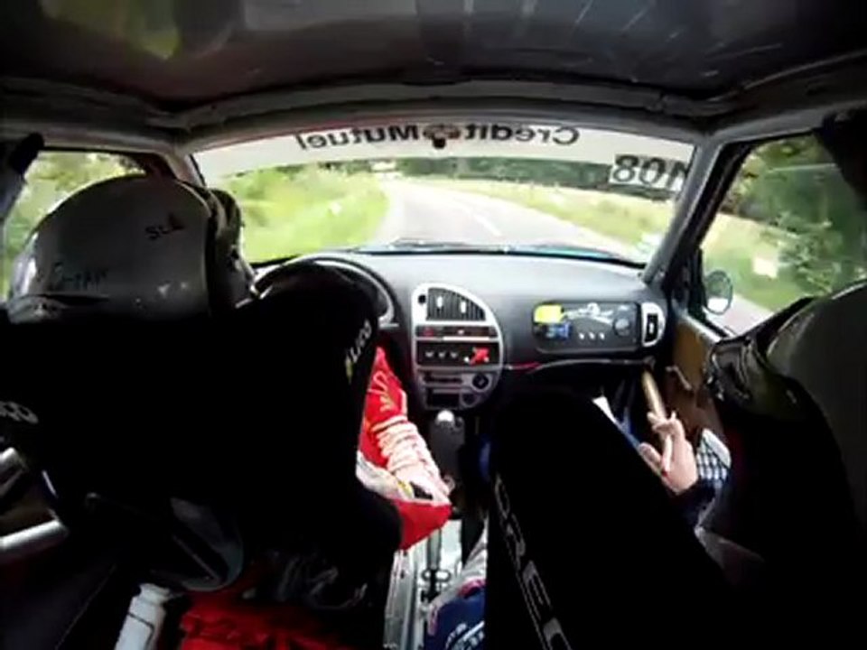 Rallye du 14 juillet Caméra embarquée KREYER - PFEMMERT ES 4 Saxo N2