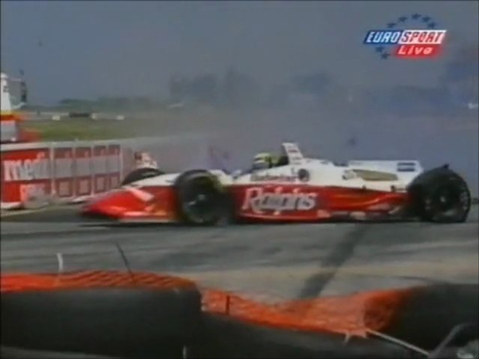 CART Cleveland 1997 Crash Hearn