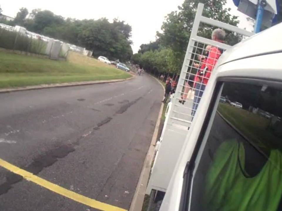 Guillaume VC Vincennes sprint du peloton Fontenay le Vicomte le 13 juillet 2012