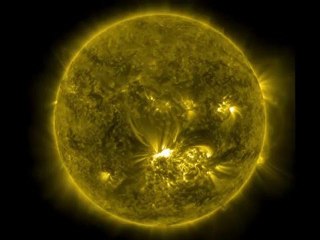 Eruption solaire du 12 juillet 2012