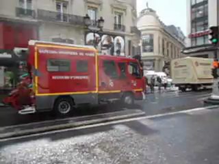 Premier secours 4G  BSPP rue de Rivoli 15 05 2012 VERS 15H
