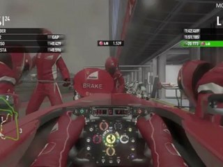 F1 2011 PS3 - 20% Race at Silverstone (Rain)
