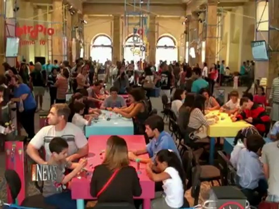 Video Show 16/07/12 - Thaís Melchior e Gil Coelho visitam o Anima Mundi